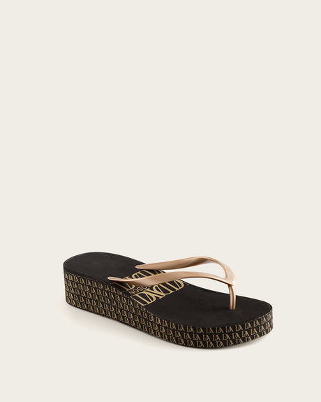 Chanclas Agua Mujer Amelie - Oro