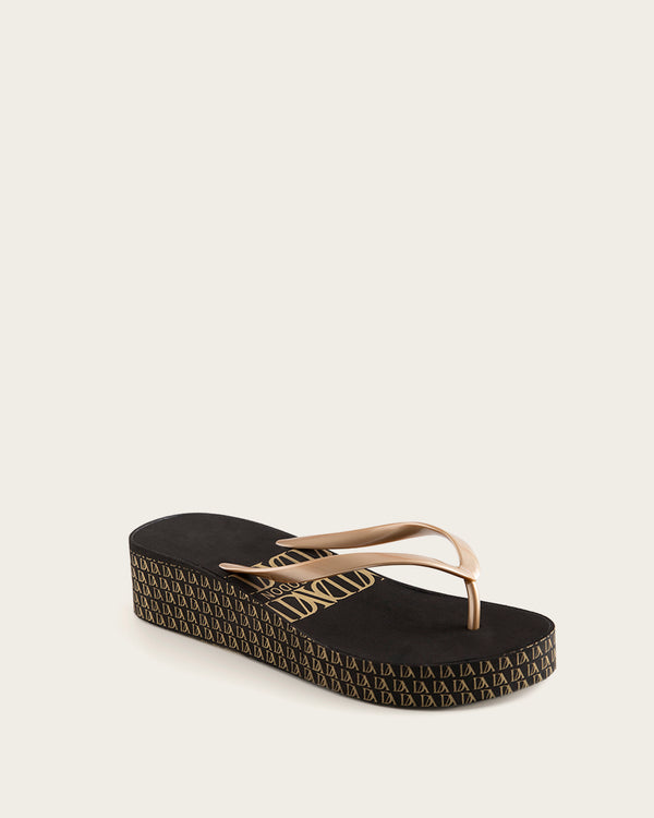 Chanclas Agua Mujer Amelie - Oro
