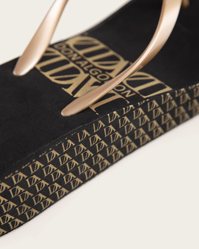 Chanclas Agua Mujer Amelie - Oro