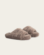 Zapatillas de Estar por Casa Plush Soft - Marrón