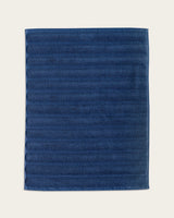 Alfombrilla de Baño Ribs - Algodón 1000 g/m² - Azulón