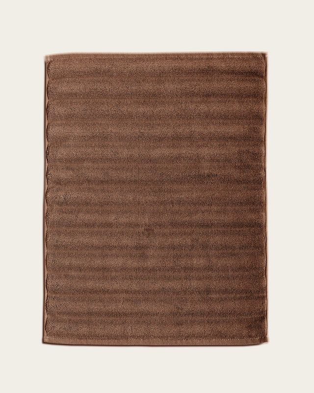 Alfombrilla de Baño Ribs - Algodón 1000 g/m² - Visón