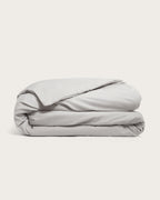 Percale Duvet Cover - 180 thread count Cotton - Grey
