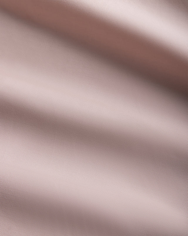Housse de couette Percale - Coton 180 fils - Rose poudré