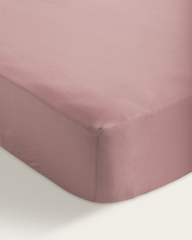 Juego de Sábanas Oxford - 150 Hilos - Rosa Palo
