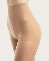Panty Ultrafino Con Demarcación - 17 Deniers - Beige