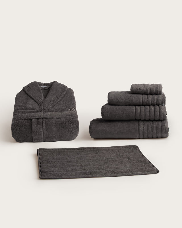 Pack de Baño Completo - 3 Piezas - Gris