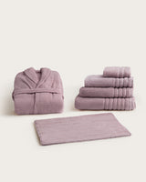 Pack de Baño Completo - 3 Piezas - Malva