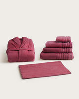 Pack de Baño Completo - 3 Piezas - Vino