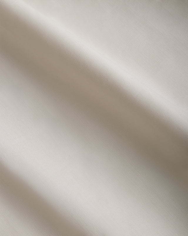 Percale Fitted Sheet - 180 Thread Count Cotton - Beige