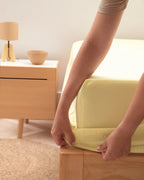 Percale Fitted Sheet - 180 Thread Count Cotton - Lime