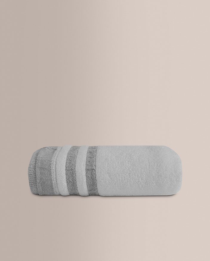 Juego de Toallas Jacquard Siros Gris Set Sábana - Don Algodon